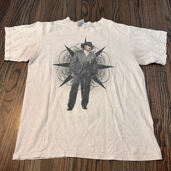 Trace Adkins Y2K 2008 Tour White T-Shirt size Medium - Picture 1 of 5